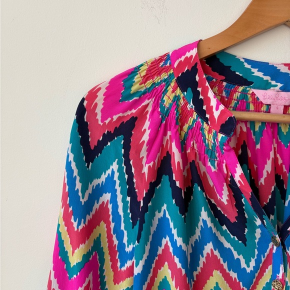 Lilly Pulitzer Silk Elsa Blouse - Picture 5 of 14